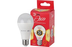 Лампа светодиодная ЭРА LED ECO A65-20W-827-E27 0774 - фото 100926