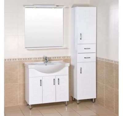 Зеркало для ванной комнаты АССОЛЬ 80 - фото 10327