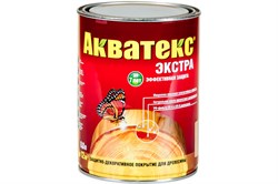 Средство РОГНЕДА АКВАТЕКС-ЭКСТРА защитно-декоративное орех 0,8л - фото 104420
