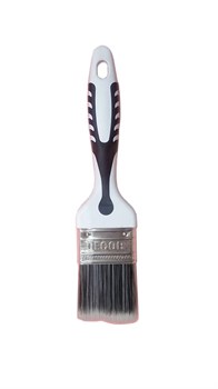 Кисть DECOR плоская Black White универ 50*15мм, PREMIUM щетина, 2К ручка 860-050 - фото 104871