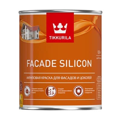 Краска фасадная Facade Silicon VVA мат. 0,9л 72121-06 - фото 10756