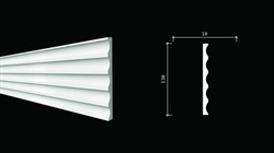 Панель DECOR стеновая 130*10*3000мм/20 DD902-3м - фото 108525