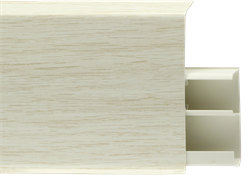 Плинтус WINART с съемной панелью 2,2м 100мм 10321 Дуб белый - фото 109004