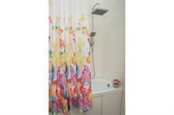 Штора PRIMANOVA Butterflies для ванной с утяжелителем, 180х200см, PLE DR-50021 - фото 109629