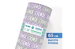 Коврик для ванной комнаты ВИЛИНА ПРЕОБРАЖЕНИЕ 7089-205PT-grey 0,65*15м - фото 109696