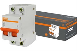 Выключатель автоматический TDM ВА47-63 2Р 32А С 4,5кА SQ0218-0013 - фото 109806