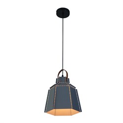 Люстра TEKAVIZE ESAGONO MAXI GRAY D28xH32CM 1xE27 40W 159-17368 - фото 116970