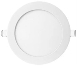 Светильник HAIGER DL ROUND PANEL LED 18W S/U 600K 20 - фото 117110