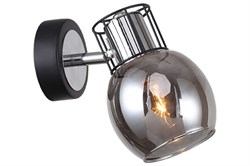 Светильник настенный ESCADA 1136/1A Black/Chrome - фото 117196