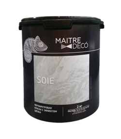 Краска декоративная MAITRE DECO SOIE 2л MD SA-020 - фото 117942