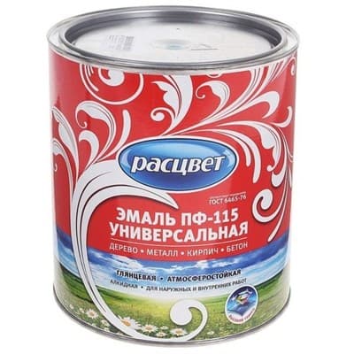 Эмаль РАСЦВЕТ ПФ-115 голубая. 2,7кг - фото 11804