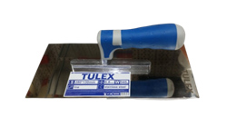 Гладилка TULEX стальная, двухкомпонентная рукоятка 280*130мм 3011110 - фото 118414
