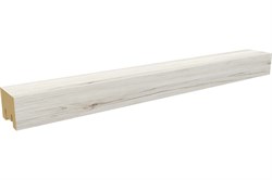 Рейка STELLA интерьерная МДФ 20*30*2700 Милана Дуб Санремо Белый - фото 120088