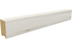 Рейка STELLA интерьерная МДФ 40*30*2700 Ривьера Дуб Санремо Белый - фото 120096