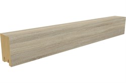 Рейка STELLA итерьерная МДФ 40*30*2700 Ривьера Дуб Сонома - фото 120098