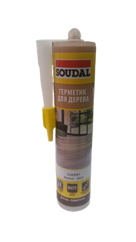 Герметик SOUDAL паркетный акриловый под вишню 280мл - фото 121219