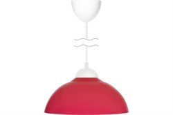 Светильник НСБ 1122/1 Home mini 15 Вт, Е27, красный, шнур белый TDM SQ0313-0033 - фото 121765