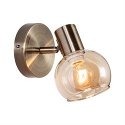 Светильник настенный ESCADA 662/1A E14*60W Antique brass - фото 121864