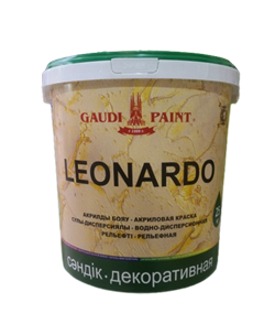 Краска декоративная ГАУДИ LEONARDO 25кг - фото 122846