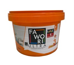 Краска FAWORI ULTRA 3 силиконовая матовая MIX-1 2,5л 5591-2444-08-00000 - фото 123016