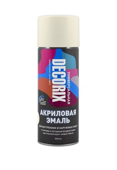 Эмаль аэрозольная DECORIX белый перламутровый 520мл 0113-30 DX - фото 124008