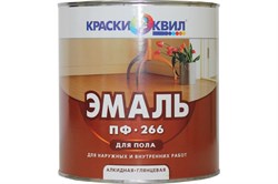 Эмаль КВИЛ РасКрас алкидная для пола зол.кор.2,8кг - фото 126771
