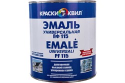 Эмаль КВИЛ ПФ-115 алкидная универсальная вишнёвая 2,8 кг - фото 126774