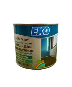Эмаль РАДУГА EKO Enamel для радиаторов отопления и металла 2 кг - фото 127100