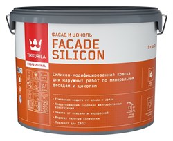 Краска фасадная Facade Silicon С мат. 9л 72125-01 - фото 127151