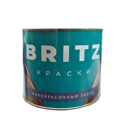 Эмаль BRITZ НЦ-132 черная 2,6кг (0157) - фото 127201