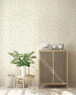 Обои EURO DECOR Floral декор 9132-00 виниловые 1,06*10,05м (1упак-6рул) - фото 128236