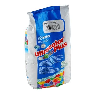 Затирка для швов MAPEI ULTRACOLOR PLUS 110" (2кг) 6011002 - фото 13112