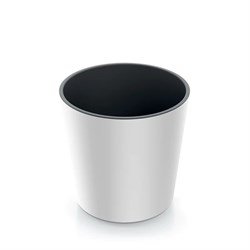 Горшок цветочный URBI ROUND белый DURO250-S449 - фото 131166