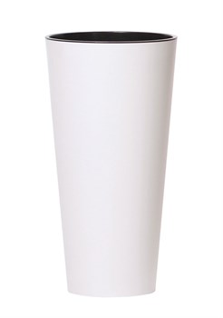 Горшок цветочный TUBUS матовый белый DTUS200-S449 - фото 131182