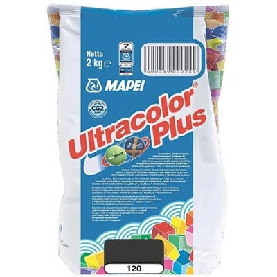 Затирка для швов MAPEI ULTRACOLOR PLUS 120" (2кг) 6012002 - фото 13171