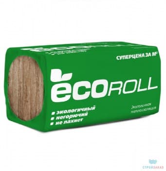 Теплозвукоизоляция KNAUF ECOROLL TS 040 100х610х1230 546571 - фото 13336
