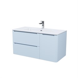Тумба IDDIS Edifice подвесная, для ванной комнаты 100см голубой EDI10B0i95K - фото 136590