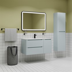 Тумба IDDIS Edifice подвесная, для ванной комнаты 100см голубой EDI10B0i95K - фото 136600