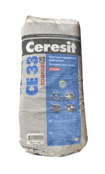 Затирка CERESIT CE33 SUPER 25кг белая - фото 137463