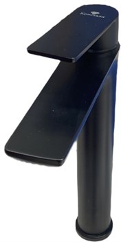 Смеситель КРИСТАЛЛ для раковины высокий IDEAL YGH 2105 черный - фото 139188