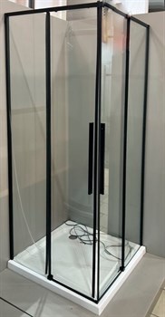 Душевая кабина EBATH SGL-2102B 900*900*1950 Черный без поддона - фото 141017