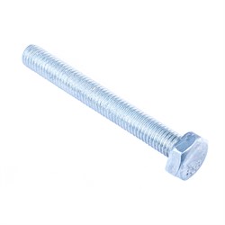 Болт СТРОЙБАТ DIN 933 М10 x 70 (белый цинк 15 шт) 272511 - фото 142923