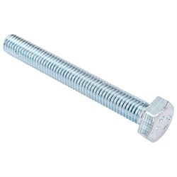 Болт СТРОЙБАТ DIN 933 М10 x 80 (белый цинк 12 шт) 272521 - фото 142925