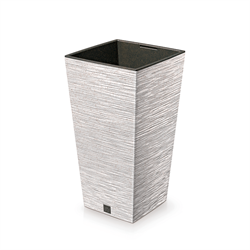 Горшок цветочный Furu Square белый DFSH240-S449 - фото 144453