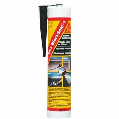 Герметик SIKA Black-Seal-1 битумный 300мл 414422 - фото 15318