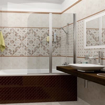 Плитка КЕРАМИН облицовочная Майорка 3 тип 4 беж 400*275 59,4 кв.м(1,65/0,11) - фото 15928