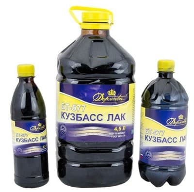 Лак ДЕРЖАВА кузбасс БТ-577 1 л 593530 - фото 17727
