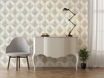 Обои EURO DECOR Jasmine декор 7055-02 виниловые 1,06*10,05м (1упак-6рул) - фото 19684
