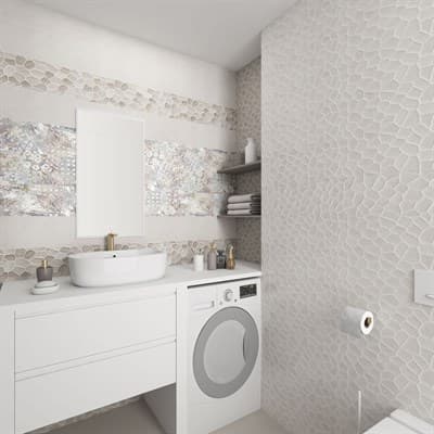 Плитка ALMA CERAMICA облицовочная рельефная Melange 200*600*9 TWU11MLG404 - фото 20485