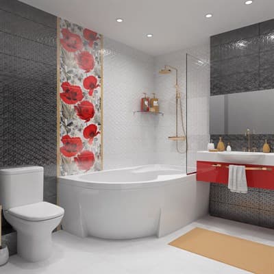Бордюр ALMA CERAMICA Rubi 60*600*9 BWU60RUB027 - фото 20942